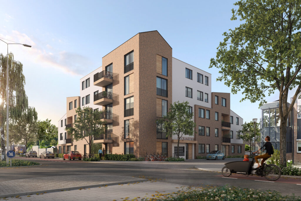 Nieuwbouw appartementen aan de Fransebaan te Eindhoven